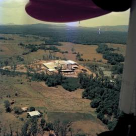 Aerial view, PGH Brickworks, Cooroy, 21 October 1977