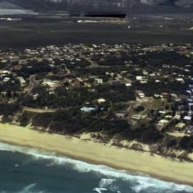 Aerial view, Sunshine Beach, February 1981