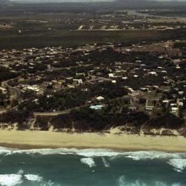 Aerial view, Sunshine Beach, February 1981
