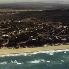 Aerial view, Sunshine Beach, February 1981