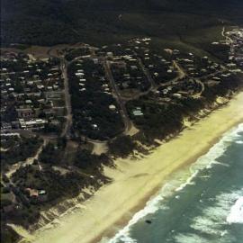 Aerial view, Sunshine Beach, February 1981