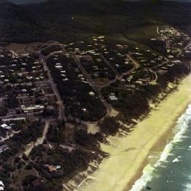 Aerial view, Sunshine Beach, February 1981