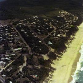 Aerial view, Sunshine Beach, February 1981