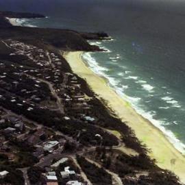 Aerial view, Sunshine Beach, February 1981