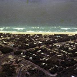 Aerial view, Sunshine Beach, February 1981