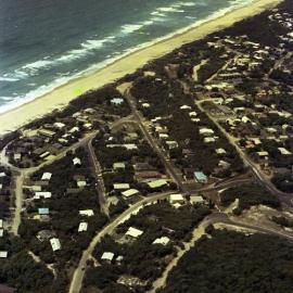 Aerial view, Sunshine Beach, February 1981