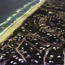 Aerial view, Sunshine Beach, February 1981
