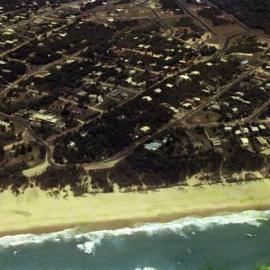 Aerial view, Sunshine Beach, February 1981