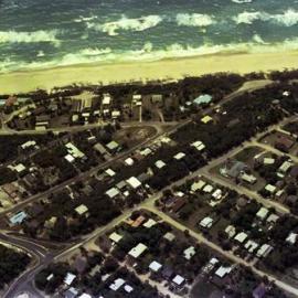 Aerial view, Sunshine Beach, February 1981