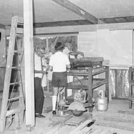 Attendees, Greens Christening day celebrations, Noosa Heads Bowls Club, Lanyana Way, Noosa Heads, 26 December 1969