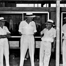 Bowlers, Greens Christening day celebrations, Noosa Heads Bowls Club, Lanyana Way, Noosa Heads, 26 December 1969
