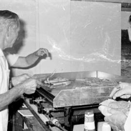 Attendees, Greens Christening day celebrations, Noosa Heads Bowls Club, Lanyana Way, Noosa Heads, 26 December 1969
