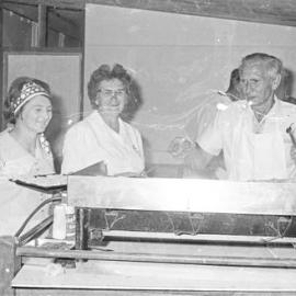 Attendees, Greens Christening day celebrations, Noosa Heads Bowls Club, Lanyana Way, Noosa Heads, 26 December 1969