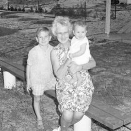 Attendees, Greens Christening day celebrations, Noosa Heads Bowls Club, Lanyana Way, Noosa Heads, 26 December 1969