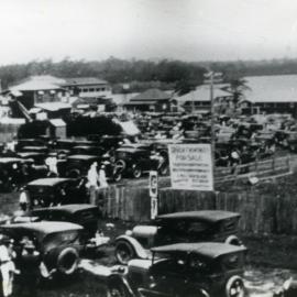 Festive gathering, Noosa River, 19 October 1929
