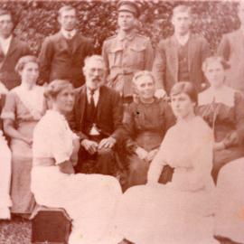 Family portrait, ca 1911