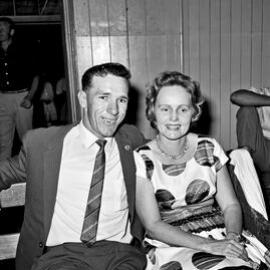 Delce Fleming and Ken Gilchrest, Queen of the Waters Ball, Tewantin, 1962