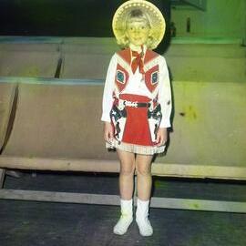 Cowgirl, Tewantin State School Fancy Dress Ball, Tewantin, 1967