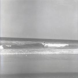 Competitor, Noosa Heads Surfboard Open, Sunshine Beach, September 1969