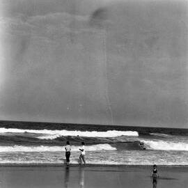 Competitor, Noosa Heads Surfboard Open, Sunshine Beach, September 1969