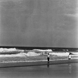 Competitor, Noosa Heads Surfboard Open, Sunshine Beach, September 1969