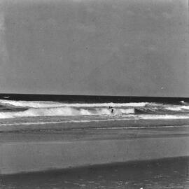 Competitor, Noosa Heads Surfboard Open, Sunshine Beach, September 1969