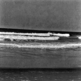 Competitor, Noosa Heads Surfboard Open, Sunshine Beach, September 1969
