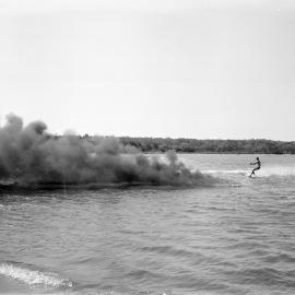Waterskier, Noosa River, Noosaville, 1967