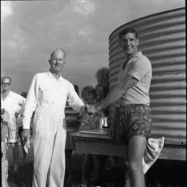 Congratulations, Speedboat Racing Competitors, Noosa River, Tewantin, 1966