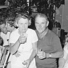 New Year's Eve party, Kirriwina Motel and Caravan Park, Gympie Terrace, Noosaville, 31 December 1969