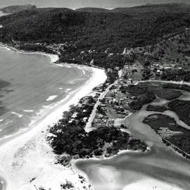 Aerial view, Noosa Heads, possibly 1958