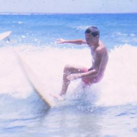 David Hattrick, Noosa Main Beach, Noosa Heads, December 1966