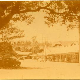 Businesses, Station Street, Pomona, ca1950s