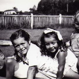 Denis Jones, Helen Jones, Terry Jones and Mick Jones, Pomona, ca 1940s
