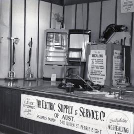 Electrical appliances exhibit, Imbil Show, Imbil, 1949