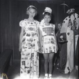 Fancy dress participants, 1951