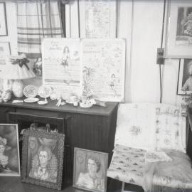 Joan Risley's collectables and paintings, Noosa Heads, 1952