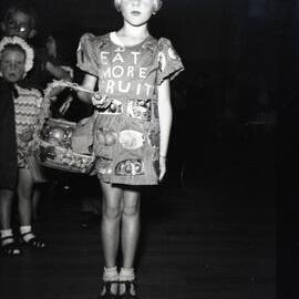 Eat more fruit costume, Fancy Dress Ball, Tewantin, 1953