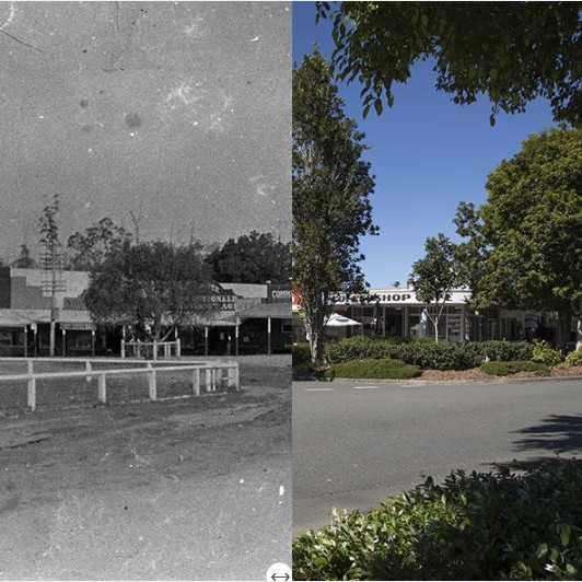 Intersection Station and Reserve Streets, Pomona