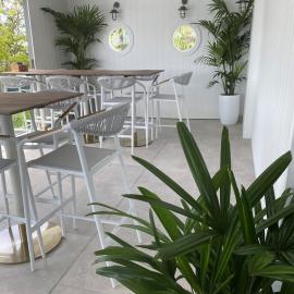 Completed deck renovations, Noosa Yacht and Rowing Club, 142 Gympie Terrace, Noosaville, June 2023