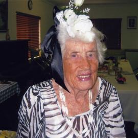 Dorothy Price, Melbourne Cup Celebrations, QCWA Tewantin Noosa Branch member, Tewantin, 6 November 2012