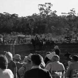 Cowboys, Pomona Rodeo, Pomona Showgrounds, Exhibition Street, Pomona, 26 June 1977