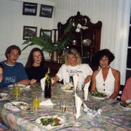 Enjoying a meal, Halse Lodge, 2 Halse Lane, Noosa Heads 
