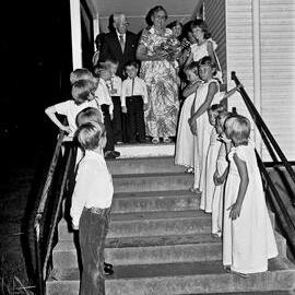 Diamond Wedding Anniversary celebrations for Mr & Mrs Smith, 1978