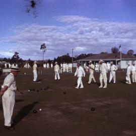 Bowlers, Cooroy Bowls Club, Opal Street, Cooroy, 1970s
