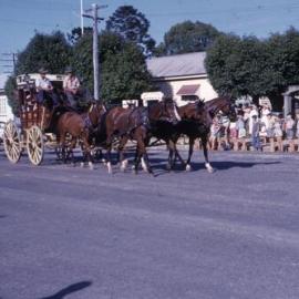 Cobb & Co Carriage, Maple Street, Cooroy, ca early 1974
