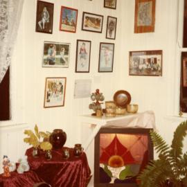Interior and artwork, Kin Kin Depot, 63 Main Street, Kin Kin, 1980s