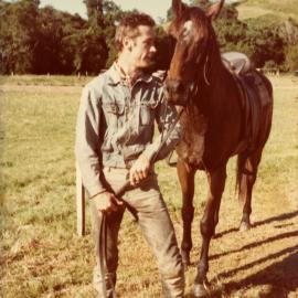 Competitor, Great Kin Kin Horse Race, Showgrounds, Kin Kin, 1980s