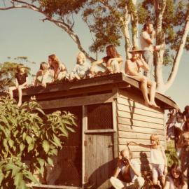 Spectators, Great Kin Kin Horse Race, Showgrounds, Kin Kin, 1980s