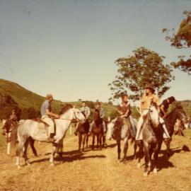 Competitors, Great Kin Kin Horse Race, Kin Kin Showgrounds, Kin Kin, 1980s